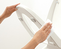 キレイ便座のイメージ