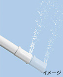 おしりワイド洗浄・ノズル位置調整のイメージ