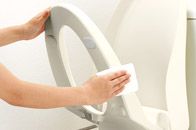 キレイ便座のイメージ キレイ便座のイメージ